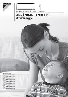 FTXS20-25K,CTXS15-35K_3PSV377621-3H_Operation manual_Swedish download